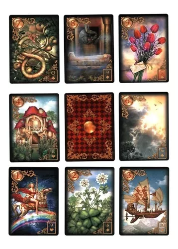 Baralho Cigano Gilded Reverie Lenormand