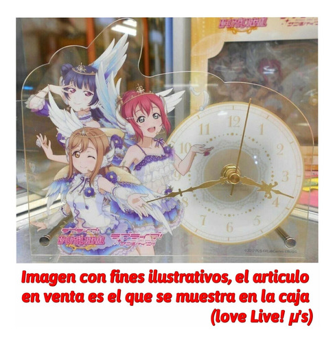 Love Live! Commemorative Clock 3rd Years Bushiroad Sellado (Usado)