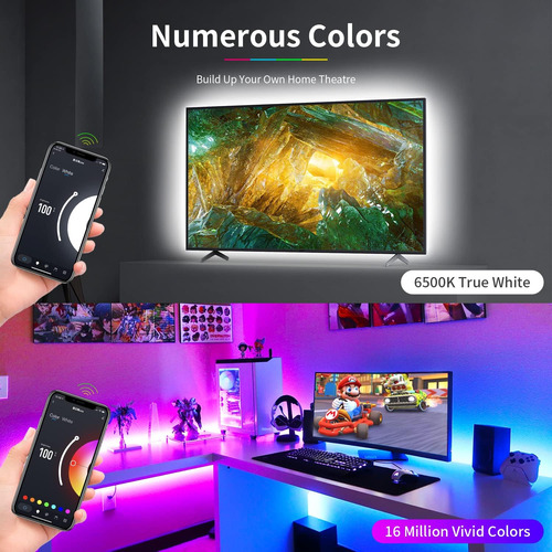 Luz De Fondo De Led Tv Actualizada Para Tv De 85 Pulgadas, L
