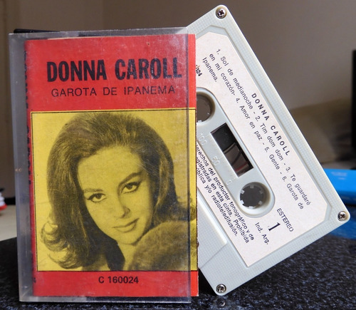 Casete K7 Donna Caroll - Garota De Ipanema - Exc - Edfargz