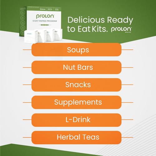 Programa De Nutrição Em Jejum Prolon Kit De Jejum De 5 Dias