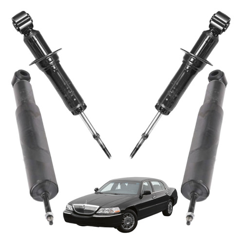 Kit Amortiguadores Lincoln Town Car 2003 - 2011 Alta Calidad