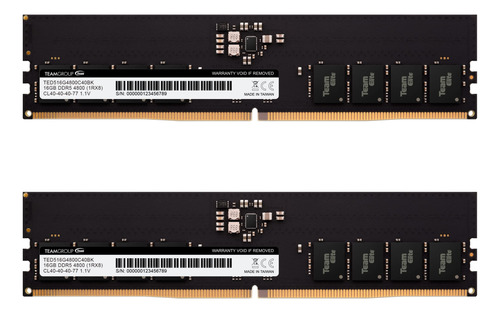Teamgroup Elite Ddr5 32gb Kit (2x16gb) 4800mhz (pc5-38400)