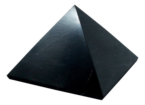 Heka Naturals Cristal De Piedra Negra De Piramide De Shungit