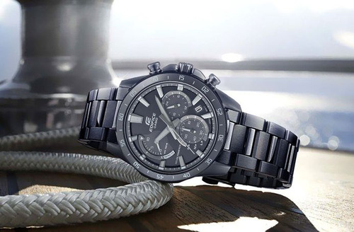 Rejoj Casio Edifice Eqs-930mdc-1a Acero Sumergible Solar