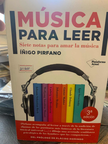 Música Para Leer (plataforma Actual). Íñigo Pirfano