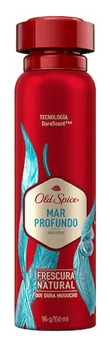 Desodorante Pack X6 Old Spice Mar Profundo En Spray 150ml