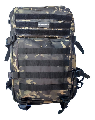 Mochila Táctica Camping Trekking Mochilero 45 L. Gravedad X