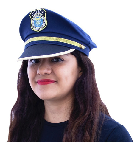 Sombrero Capitan De Policia Adulto Halloween