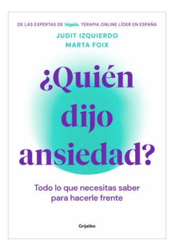 ¿quien Dijo Ansiedad?