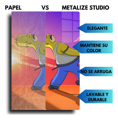 Poster Homero Queen Los Simpson Metálico + Soporte 20x30