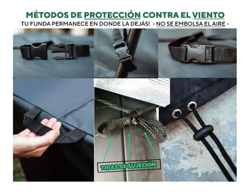 Imagen 5 de 7 de Funda Premium Horno Tromen Trh A Leña Con Base