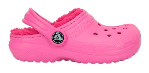 Crocs Classic Pantuflas Lined Kids Rosado