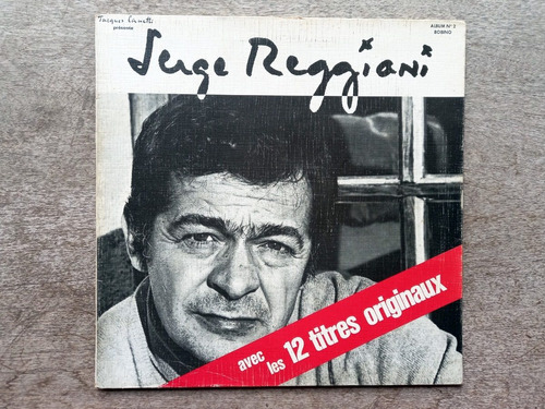 Disco Lp Serge Reggiani - Serge Reggiani (1967) Francia R10