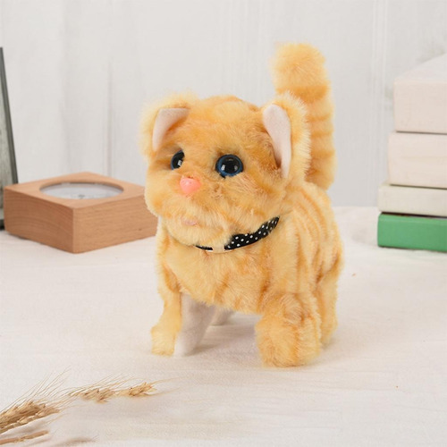 2pcs Animales De Peluche Suaves Que Caminan Juguete Felpa