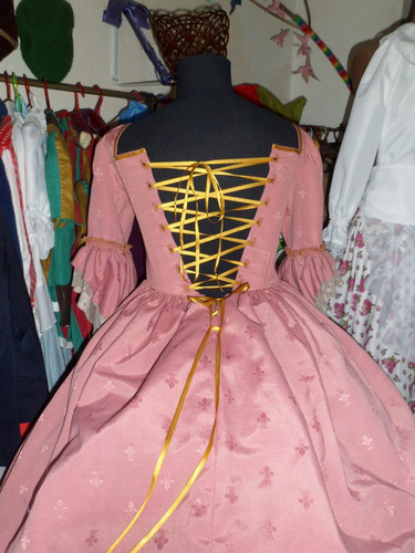 Vestido Disfraz De Dama Antigua Adulto