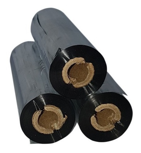 Imagen 2 de 5 de Ribbon Cera 110x74 Para Papel Comun Zebra Sato Datamax Tsc