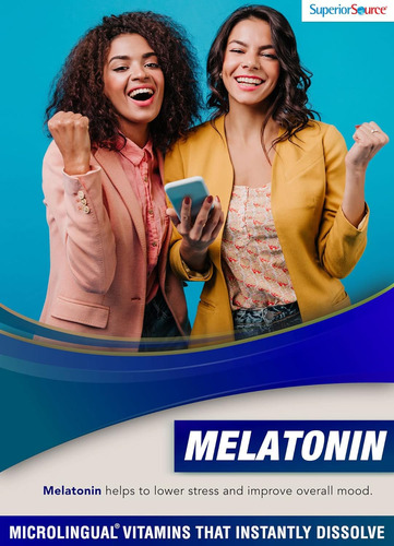 Superior Source Melatonina Extra Fuerte 25mg 60 Tabletas