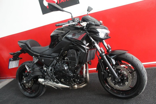 Imagem 2 de 11 de Kawasaki Z 650 Z650 Z-650 Abs 2021 Preta Preto