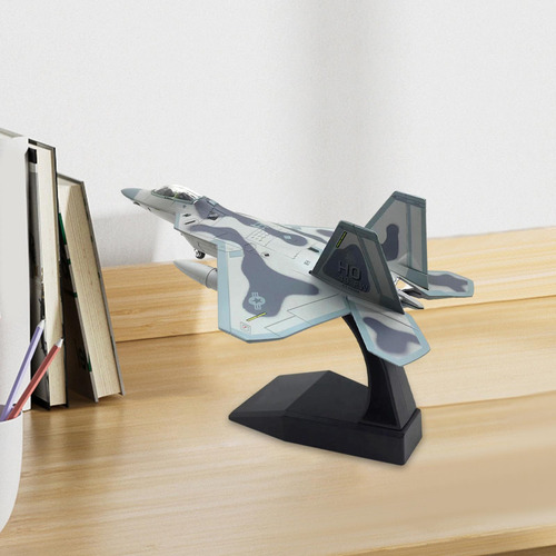 Avión De De Aleación Fundido A Escala 1:100, Avión F22 De