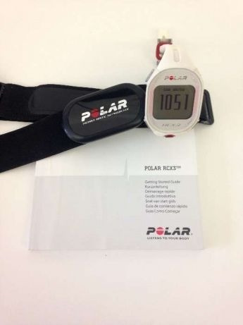 Relógio Monitor Frequência Cardíaca Novo Polar Rcx3 Manual