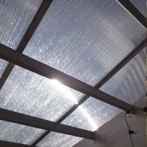 Imagen 9 de 10 de Chapa De Policarbonato Transparente Ondulada 3 Mts