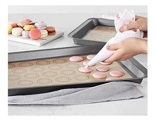 Alfombrillas Para Hornear De Silicona Macarrón, Alfombrillas