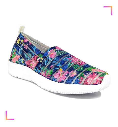 Imagen 2 de 9 de Zapatillas Panchas Mujer Livianas Super Elastizadas Citadina