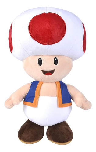 Peluche Toad 22cm / Super Mario Bros