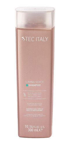 Tec Italy Lumina Silver Shampoo Matizante Gris Cano Y Blanco
