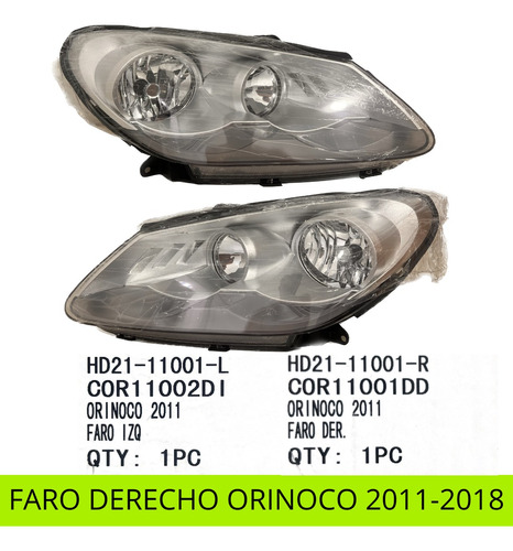 Faro Izquierdo Orinoco 2011-2018