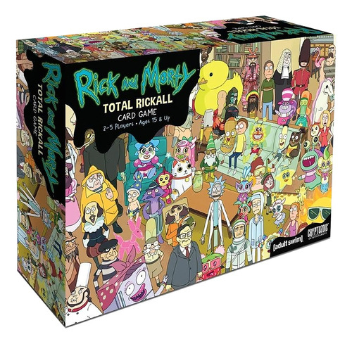 Rick And Morty Total Rickall Juego De Mesa Cartas