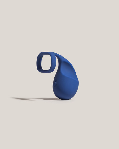 Dedo Vibrador Meibi Lyn Para Masturbación Con Tu Pareja Color Azul