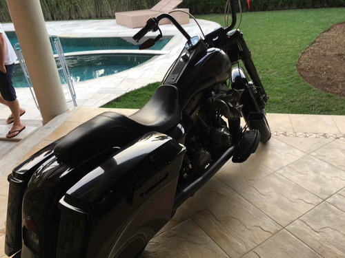Harley-davidson Road King Totalmente Customizada Show De Bik