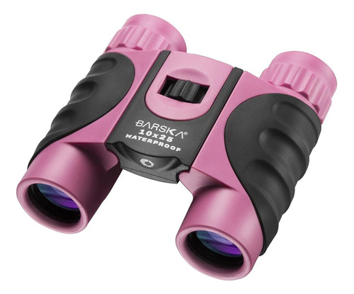Ab12418 Binocular Impermeable 10x25, Rosa