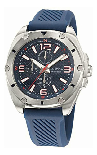 Reloj Nautica Tin Can Bay Multi Para Caballero Naptcs224