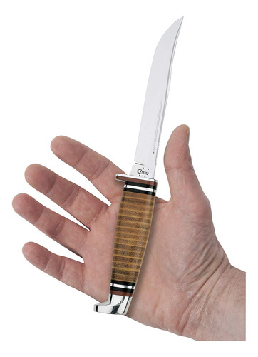 Funda De Piel Para Cuchillo De Cazador Accesorio Práctico
