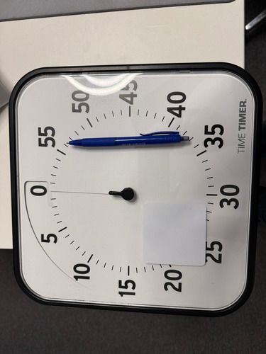 Temporizador Visual Cuenta Regresiva Niños Usa 30cm Tdah