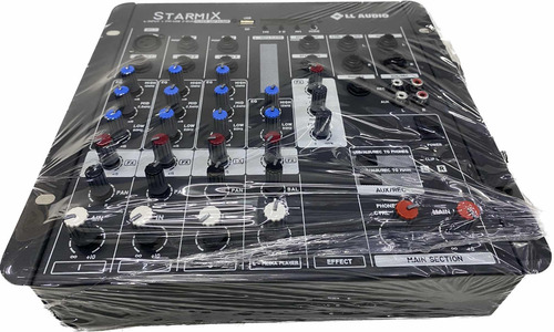 Mesa Som 4 Canais Usfx402 Ll Audio Console Efeito Bluetooth