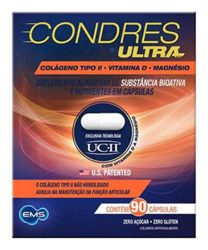 Condres Ultra 90 Cápsulas | Vitamina D+ Magnésio