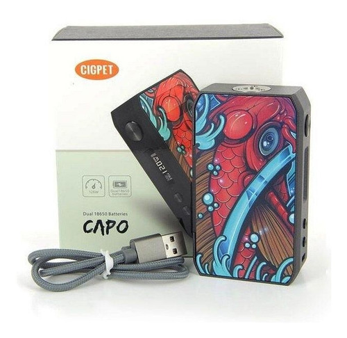 Vaporizador Mod Ijoy Cigpet Capo 126w Incluye Baterias