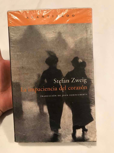 Impaciencia Del Corazón Stefan Zweig
