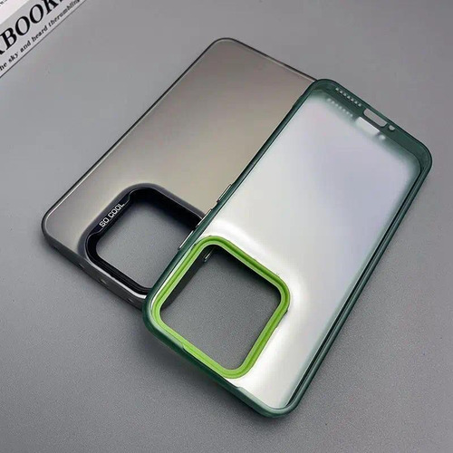 Funda Para Redmi 10c Power Poco C40 Hengli, Color Plateado Y