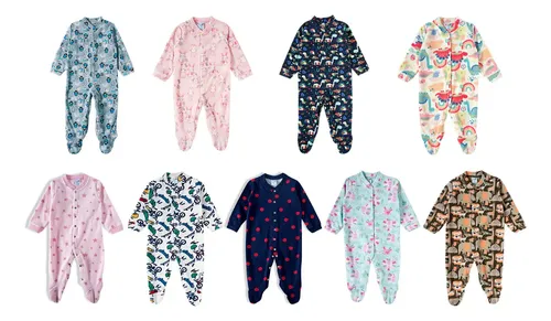 Macacão Pijama Longo Bebê Soft Tip Top