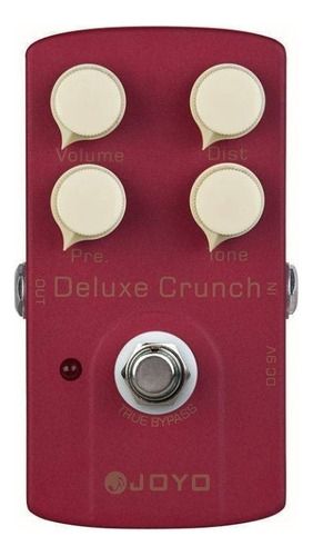 Pedal Joyo Jf-39 Deluxe Crunch Color Bordó