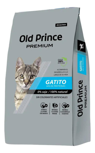 Old Prince Premium Kitten Gatitos X 7.5 Kg - Happy Tails