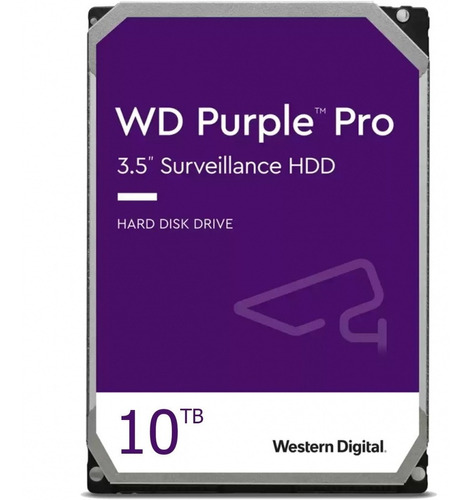 Disco Duro 10 Tb Western Digital Purple Pro Videovigilancia