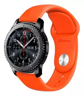 Correa Compatible Con Samsung Gear S3 Frontier Naranja Br