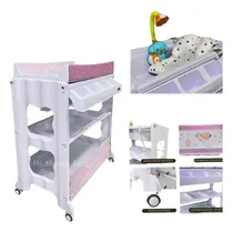 Comprar Bañera Para Bebe Vintage 3 Niveles Babystok Con Accesorios
