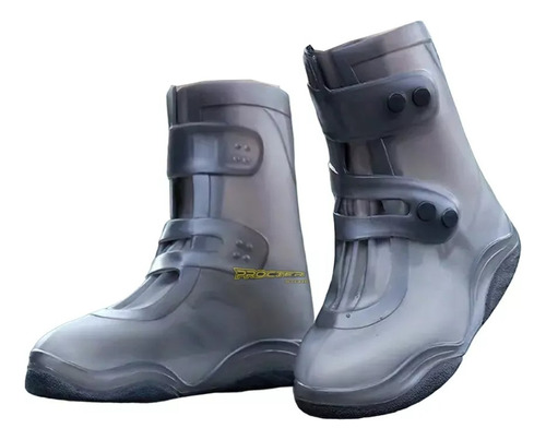 Zapatones Impermeables Goma Protector Lluvia Moto Bicicleta